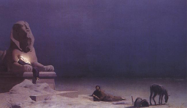 Luc - Olivier Merson Rest from the Flight into Egypt oil painting image